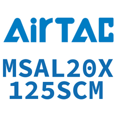 Airtac MSAL Front Single Acting Compact Cylinder MSAL20X125SCM — view 3