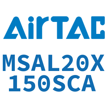 Airtac 前单动迷你气缸-MSAL20X150SCA