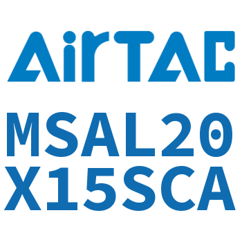 Airtac 前单动迷你气缸-MSAL20X15SCA