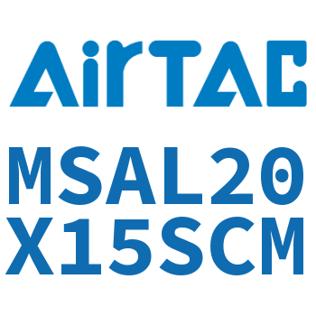 Airtac 前单动迷你气缸-MSAL20X15SCM