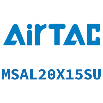 Airtac 前单动迷你气缸-MSAL20X15SU