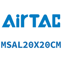 Airtac 前单动迷你气缸-MSAL20X20CM