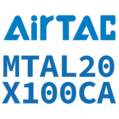 Airtac MTAL Rear Single Acting Mini Cylinder MTAL20X100CA — view 4