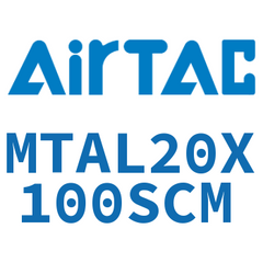 Airtac MTAL Rear Single Acting Mini Cylinder MTAL20X100SCM — view 4