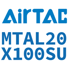 Airtac MTAL Rear Single Acting Mini Cylinder MTAL20X100SU — view 4