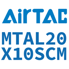 Airtac MTAL Rear Single Acting Mini Cylinder MTAL20X10SCM — view 4