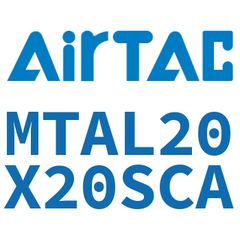 Airtac MTAL Rear Single Acting Mini Cylinder MTAL20X20SCA — view 4