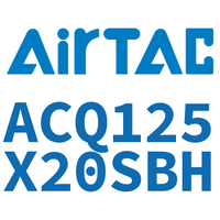 Airtac 薄型气缸-ACQ125X20SBH