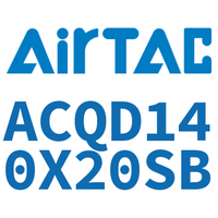 Airtac 双出薄型气缸-ACQD140X20SB
