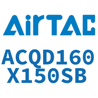 Airtac 双出薄型气缸-ACQD160X150SB