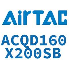 Airtac ACQD160 Double Acting Slim Cylinder ACQD160X200SB — view 5