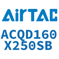 Airtac 双出薄型气缸-ACQD160X250SB
