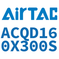 Airtac 双出薄型气缸-ACQD160X300S