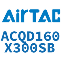 Airtac 双出薄型气缸-ACQD160X300SB