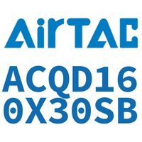 Airtac 双出薄型气缸-ACQD160X30SB