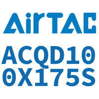 Airtac 双出薄型气缸-ACQD100X175S