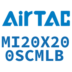 Airtac MI16-20 Stainless Steel Mini Cylinder MI20X200SCMLB — view 7