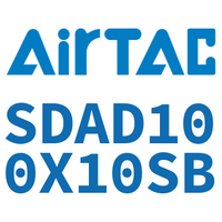 Airtac 双出型薄型气缸-SDAD100X10SB