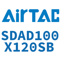 Airtac 双出型薄型气缸-SDAD100X120SB