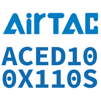 Airtac 双出紧凑型气缸-ACED100X110S