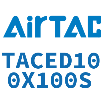 Airtac 带导杆紧凑型气缸-TACED100X100S