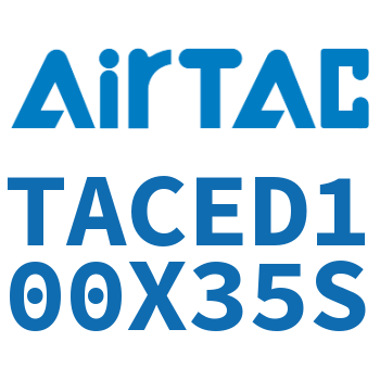 Airtac 带导杆紧凑型气缸-TACED100X35S