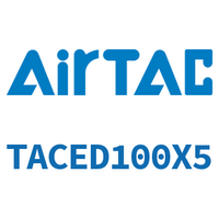 Airtac 带导杆紧凑型气缸-TACED100X5