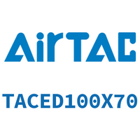 Airtac 带导杆紧凑型气缸-TACED100X70