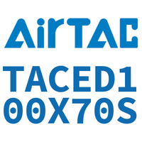 Airtac 带导杆紧凑型气缸-TACED100X70S