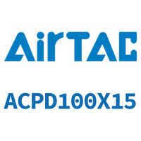 Airtac 双出紧凑型气缸-ACPD100X15