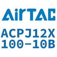 Airtac 可调紧凑型气缸-ACPJ12X100-10B