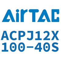 Airtac 可调紧凑型气缸-ACPJ12X100-40S