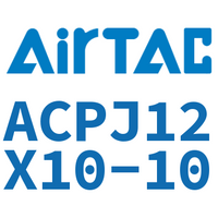 Airtac 可调紧凑型气缸-ACPJ12X10-10
