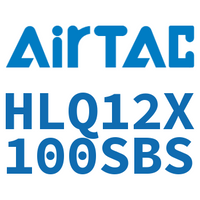 Airtac 双轴精密滑台缸-HLQ12X100SBS