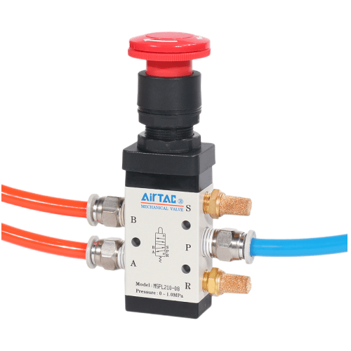 Airtac 停驻旋转按钮型机械阀-M5PL