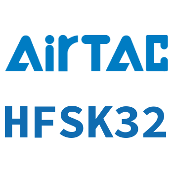 Airtac 带导轨平行型气动手指-HFSK32