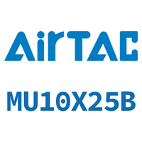 Airtac 小型自由安装气缸-MU10X25B
