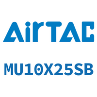 Airtac 小型自由安装气缸-MU10X25SB