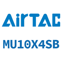 Airtac 小型自由安装气缸-MU10X4SB