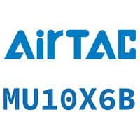 Airtac 小型自由安装气缸-MU10X6B