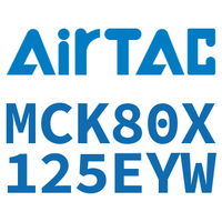 Airtac 焊接夹紧气缸-MCK80X125EYW
