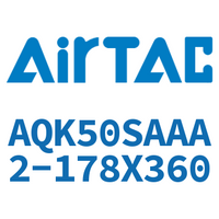 Airtac 销钉气缸-AQK50SAAA2-178X360