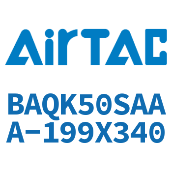 Airtac 抱紧型销钉气缸-BAQK50SAAA-199X340