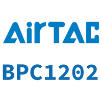 Airtac 金属直通接头-BPC1202