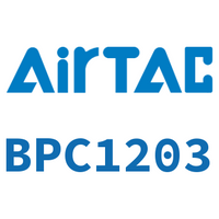 Airtac 金属直通接头-BPC1203