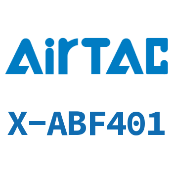 Airtac 接头-锁母内螺纹直通终端-X-ABF401
