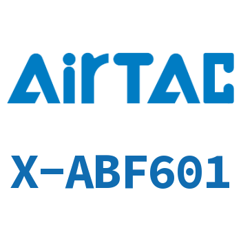 Airtac 接头-锁母内螺纹直通终端-X-ABF601