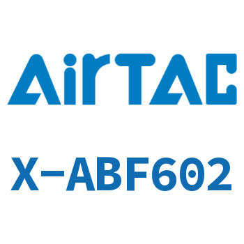 Airtac 接头-锁母内螺纹直通终端-X-ABF602