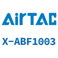 Airtac 接头-锁母内螺纹直通终端-X-ABF1003