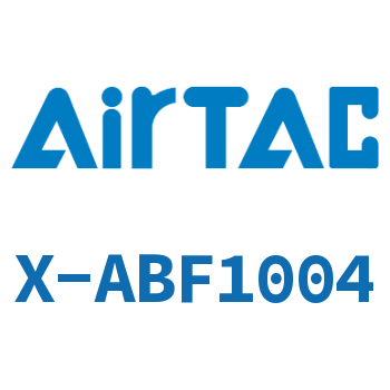 Airtac 接头-锁母内螺纹直通终端-X-ABF1004